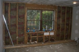 careful preparation to install the custom built-ins